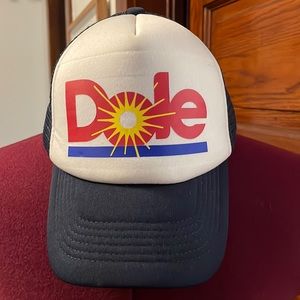 Dole snap back hat never worn
